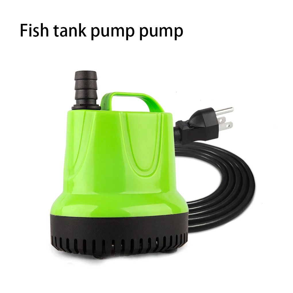 

Fishtank Water Pump Detachable Replacement Quiet Running Lifting Handle Submersible Aquarium Bottom Filter US Plug 100w