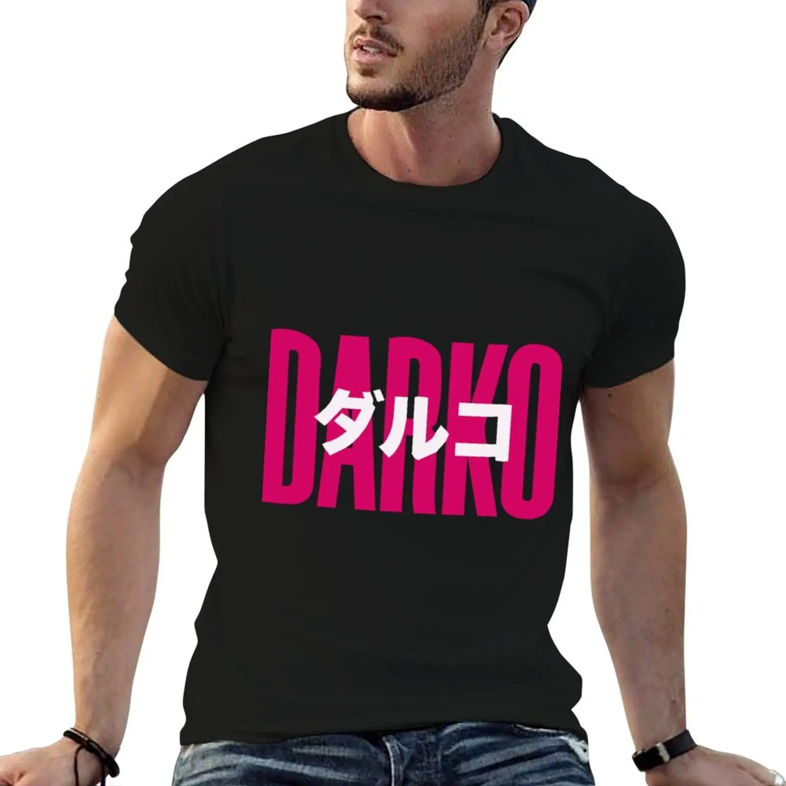 Darko US Band Logo TeesShirts Classic T-Shirt quick drying plus sizes men clothing