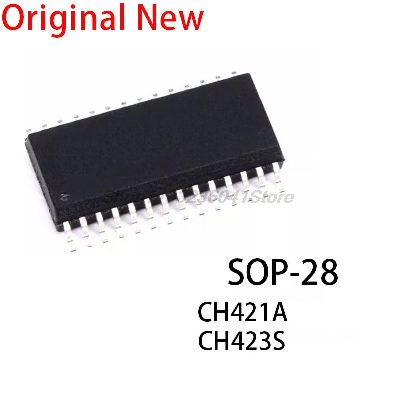 10PCS New and Original ic CH421A CH422G CH423S CH432T CH442E CH443K SSOP20 sop28 SC70-6 Msop10 USB serial port connection chip