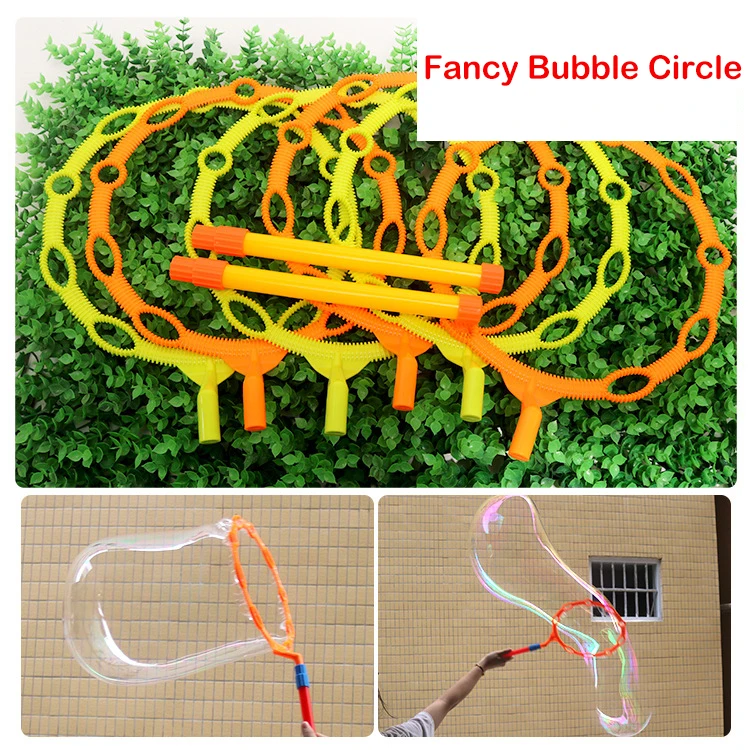 Magic Fancy Bubble Circle Props Parent-child Interaction Props Outdoor Garden Toy Big Bubble Circle Bubble Blowing Tools