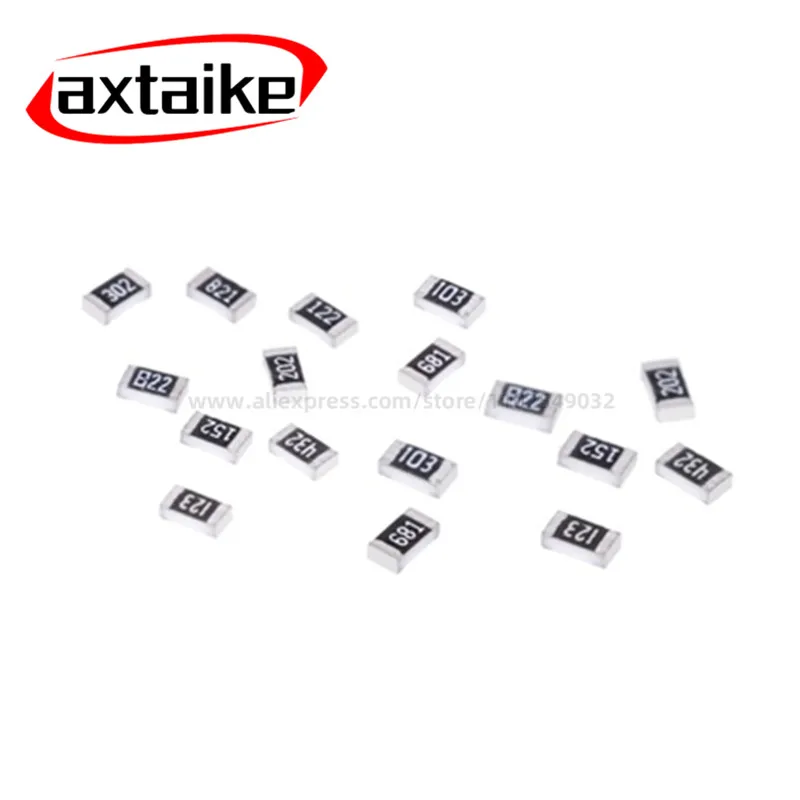 200 قطعة المقاوم 0R ~ 10M 1/4W 1 10 100 150 220 330 470 510 680 910 أوم أوم 1K 2.2K 10K 100K 1R 10R 100R 220R 330R 47K 5% 1206 SMD #1