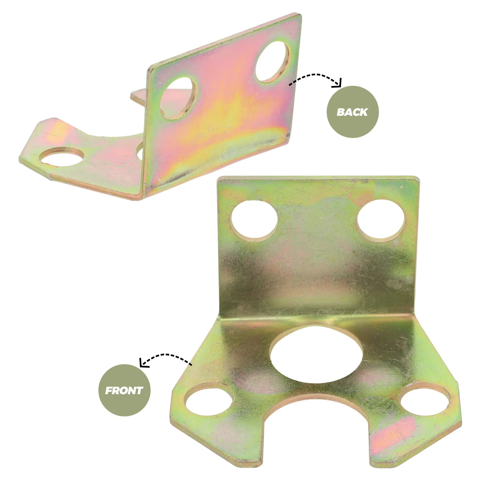 دعامة تبديل السيارة، حامل حديد عالي التحمل للتثبيت الآمن، دعم ثابت، جزء استبدال السيارات، دعامة ربط للأسفل