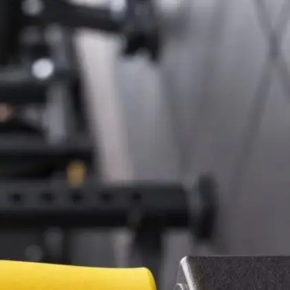 8Pack M10x25mm Threaded Plastic Pull Knob Handle Grip Yellow Tapered Long Body For Gym Machine Strength Training Rack Adjustment