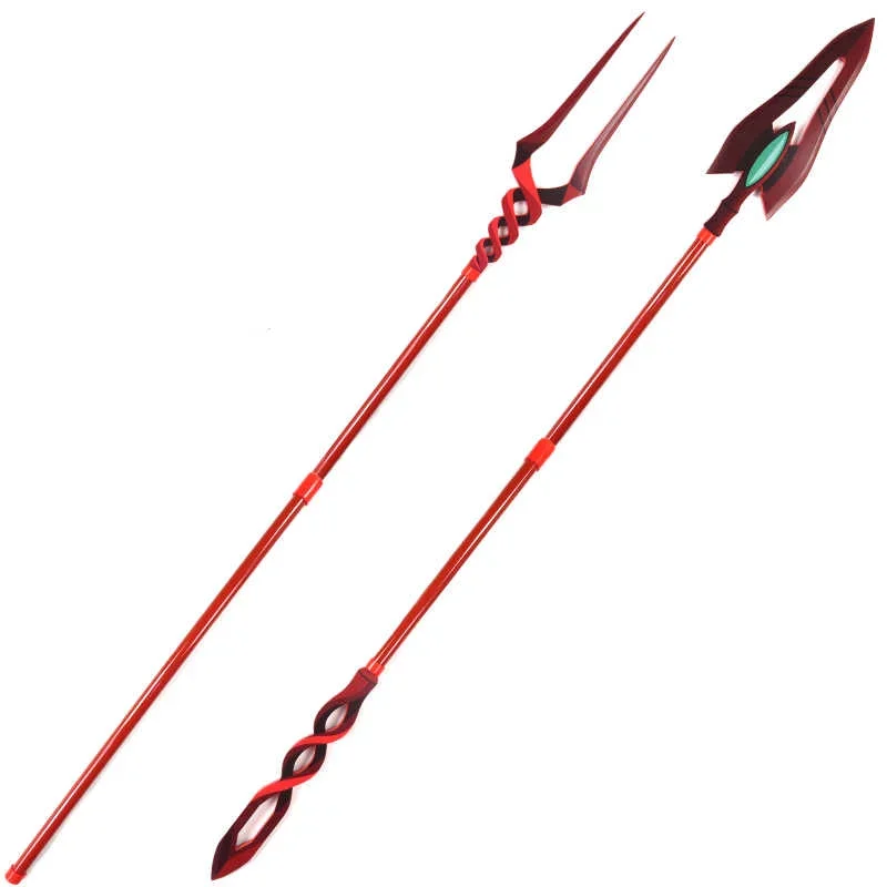 Large EVA Spear of Longinus Katana Anime Asuka Evangelion-01 Cosplay Prop Sword Real Size Japanese Katana Samurai Sabre Kid Toy