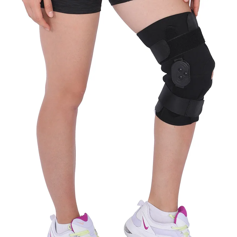 Knee Brace with Metal Side Stabilizers Knee Pad Support Adjustable Patella Protector Arthritis Joint Pain Sports Guard