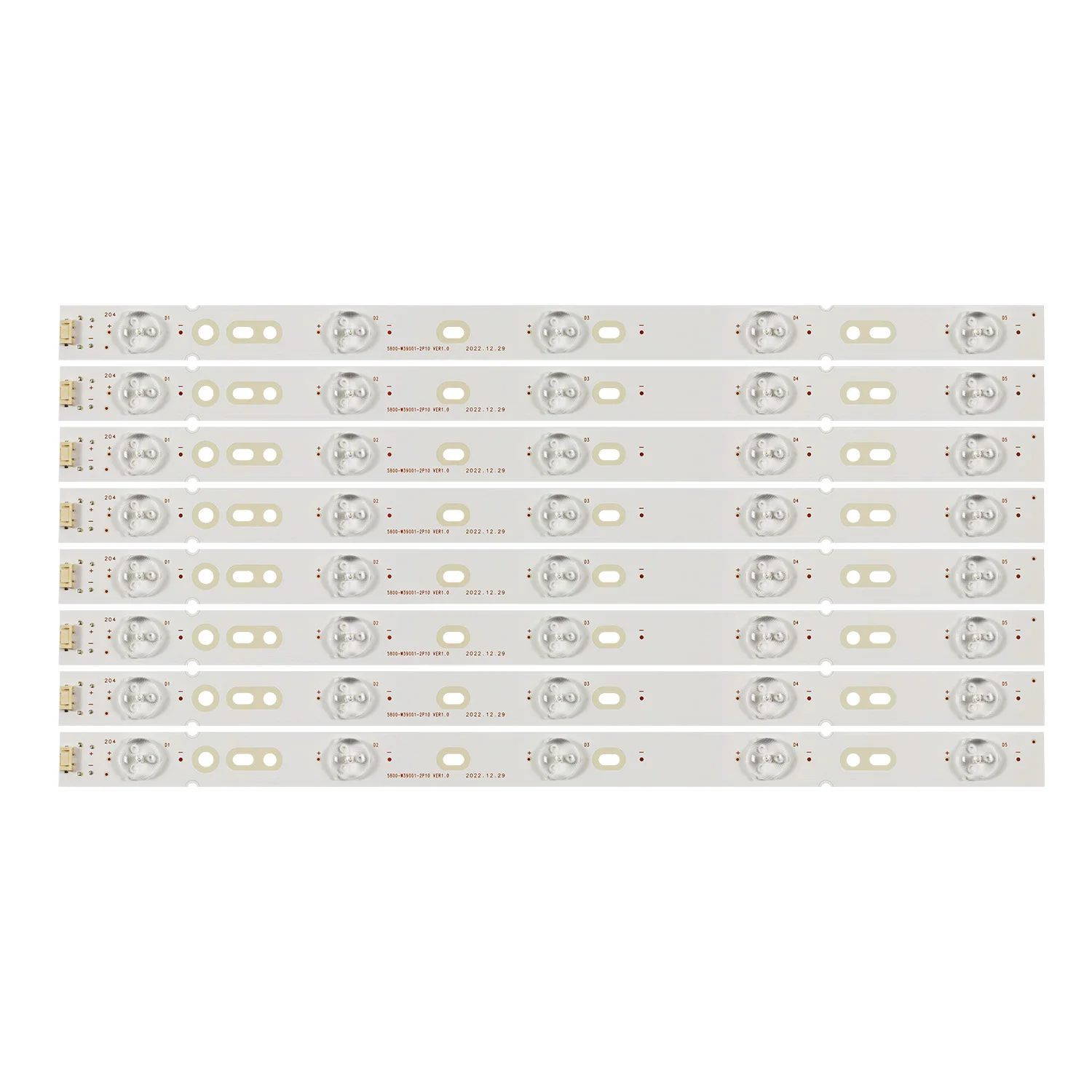 LED Strip For SH39QBE9H44067200335 5800-W39001-2P10 VER1.0 Dl3975i(a) Dl3975 02K01462A 39E350E 39E320W 39E5CHR RDL390HY