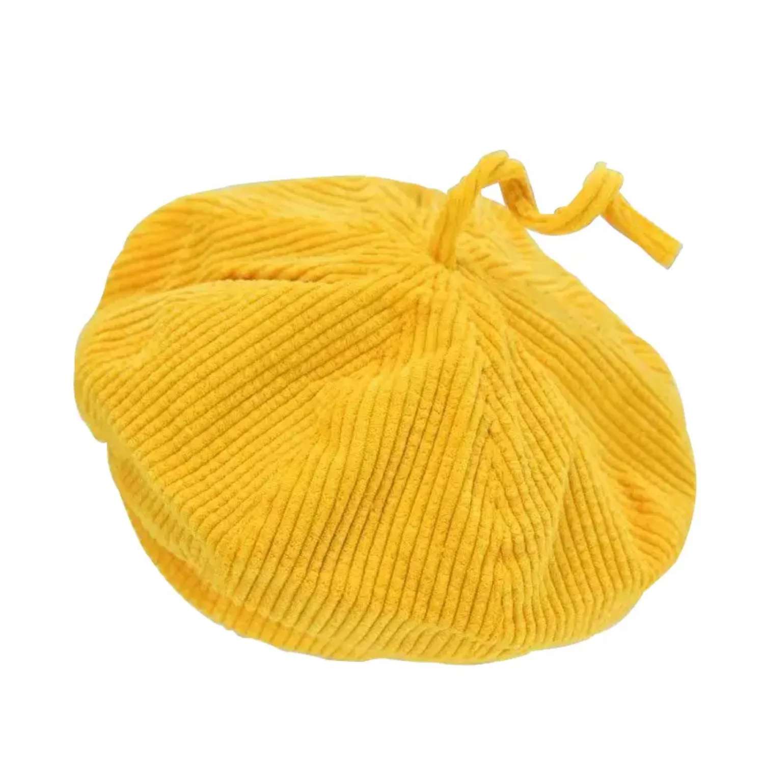 Vintage Cord-Damenmütze: Eleganter Hut für Hochzeiten, Teepartys und Kirchen – Haarschmuck für Damen