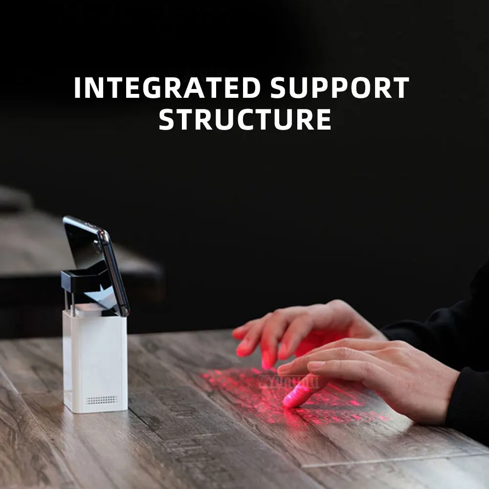 Laser Projection Keyboard: Wireless Virtual Keyboard for Computers and Phones via Bluetooth and Infrared
