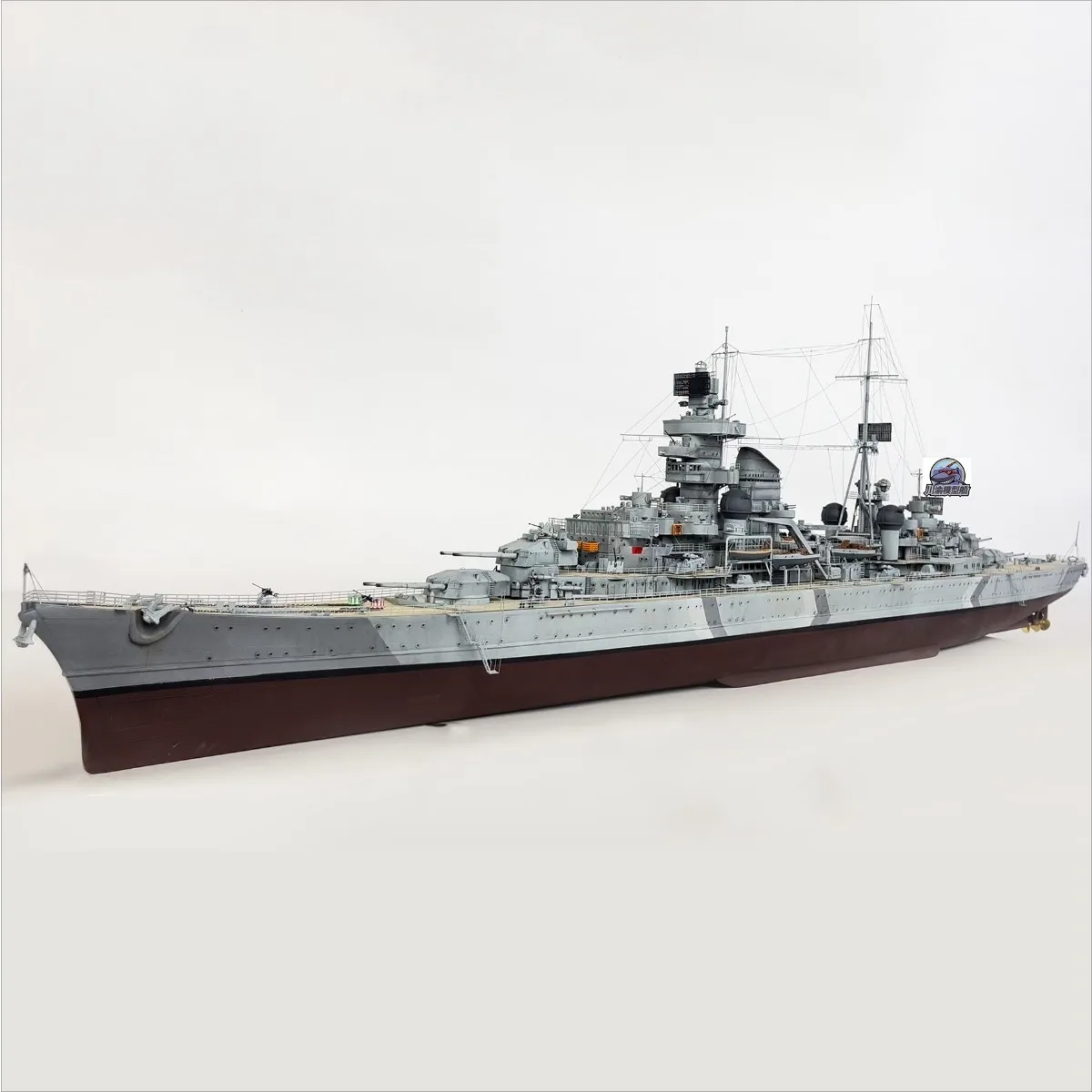 

1/200 RC Boat 108cm3 Motor Prinz Eugen Heavy Cruiser Remote Control Boat 3D Printing Molding RC Boat Model Kit Adult Toy Gift