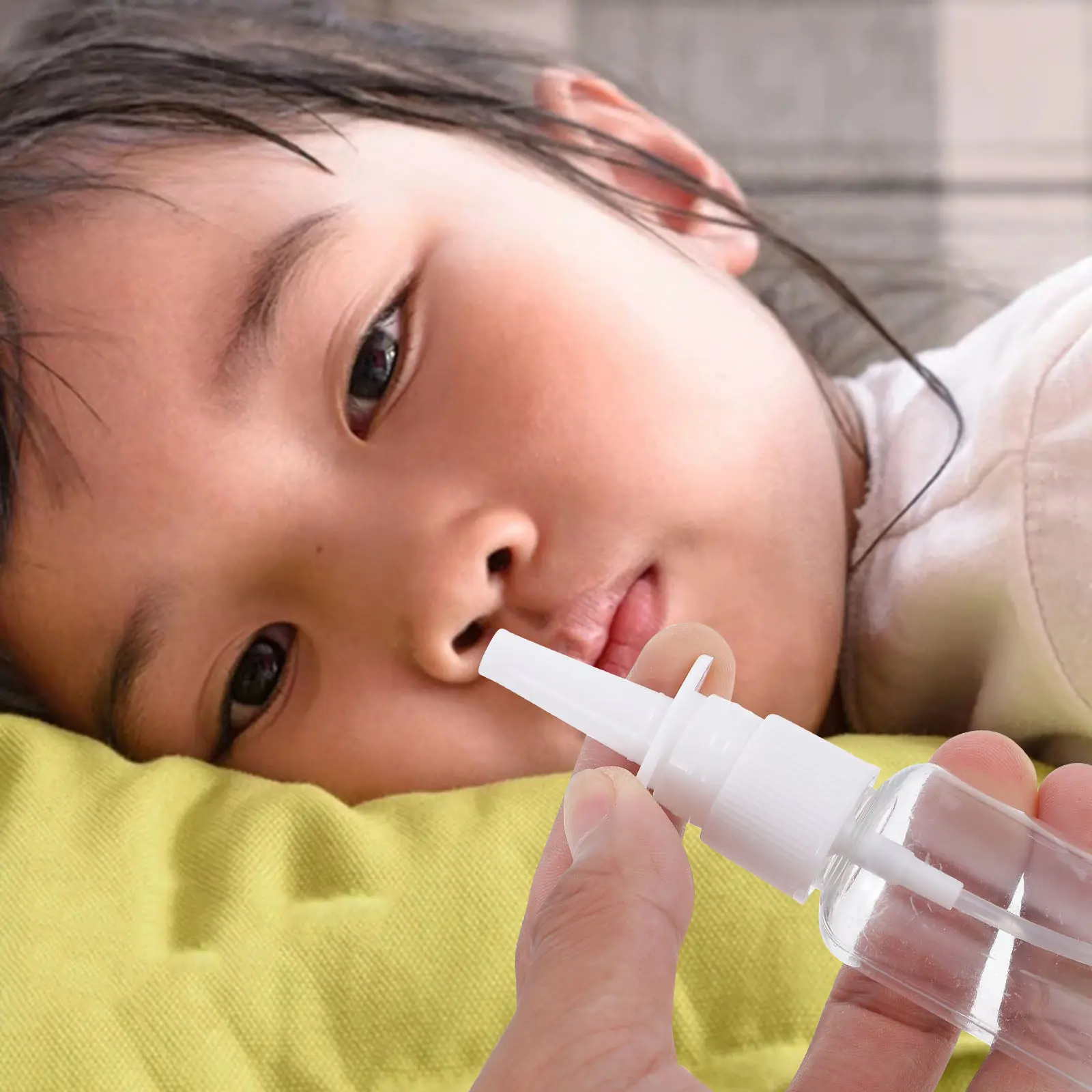 

2Pcs Baby Nose Cleaning Bottles Smooth Surface Pet Irrigators for Safe Nasal Cavity Wash Reusable Infant Respiratory Hygiene