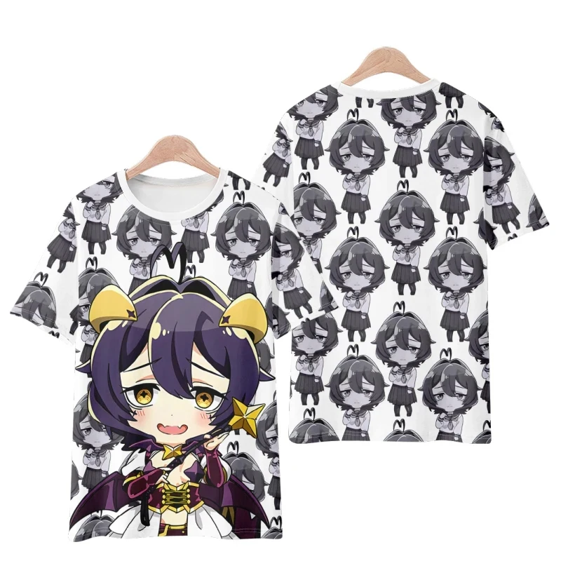 Gushing Over Magical Girls Anime 3D Print T-Shirts Men Women Fashion Oversized Short Sleeve T Shirt Kids Tees Tops Man Clothing