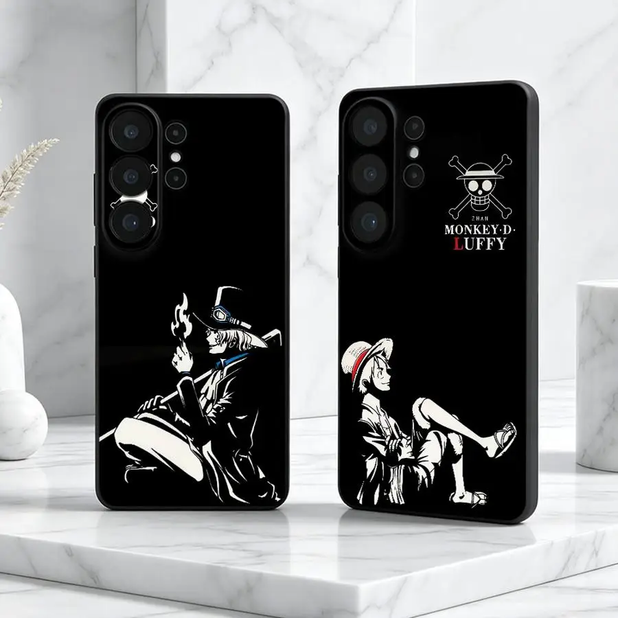 Ones Pieces Luffy Sanbo Phone Cover Case for Samsung Galaxy S26 S20 S21 FE S24+ S23 S24 S26+ S25 Ultra Note 10 20 S25 Plus