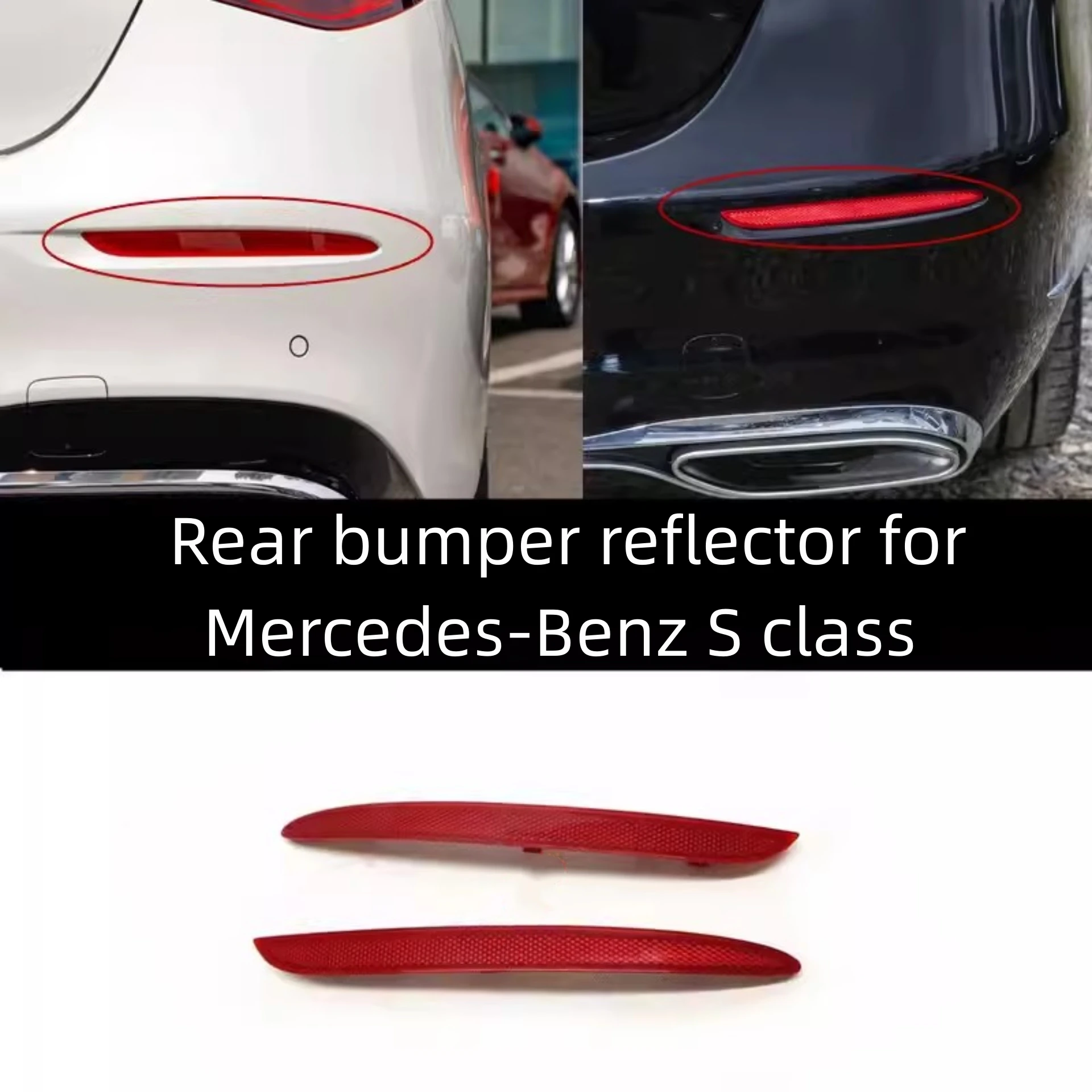 

Комплект кузова, отражатель заднего бампера для Mercedes Benz S Class W223 21-23, конвертирует Maybach, автомобильные аксессуары