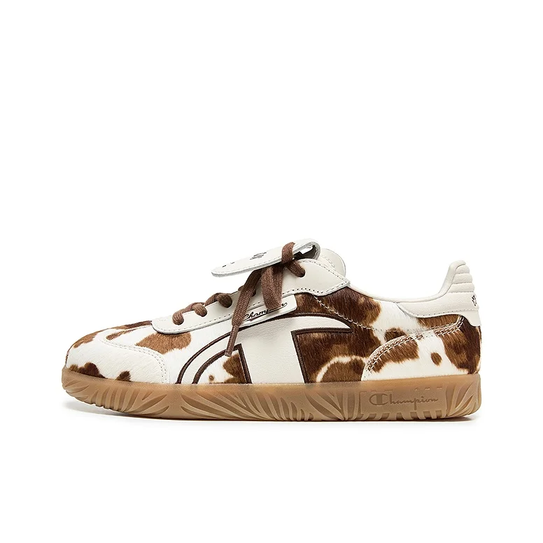 Champion Skate Shoes Women's Low-top Pinecone Brown/Milk White U6CFCTW11E8