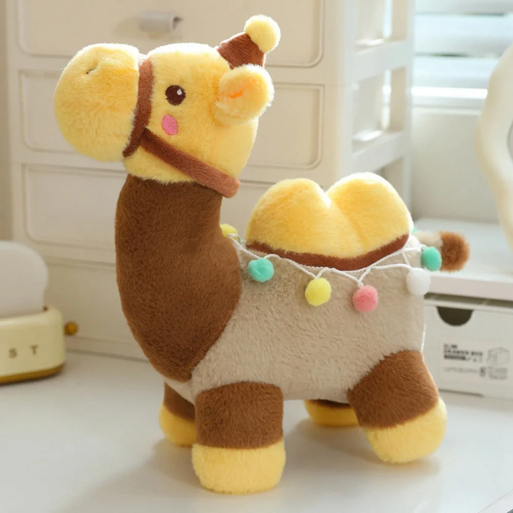 

Cognitive PP Cotton Simulated Camel Camel Simulation Desert Animal Soft Stuffed Soft Cartoon Camel Shaped Colleagues Gift