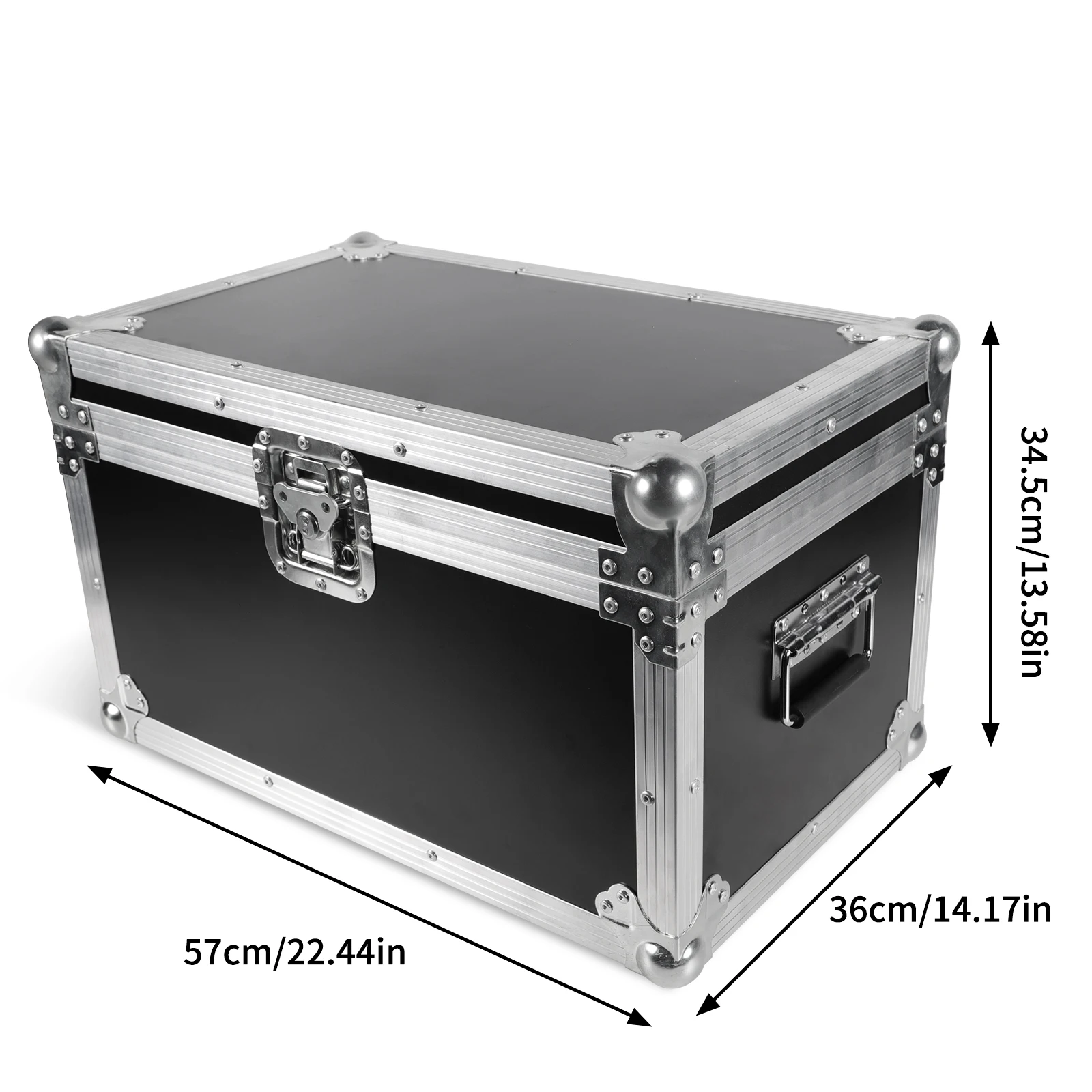 Imagem -03 - Fieryzeal Vazio Flight Case para dj Luzes Flycase Luzes do Palco Movendo a Cabeça Led Light Gator Cases 230w