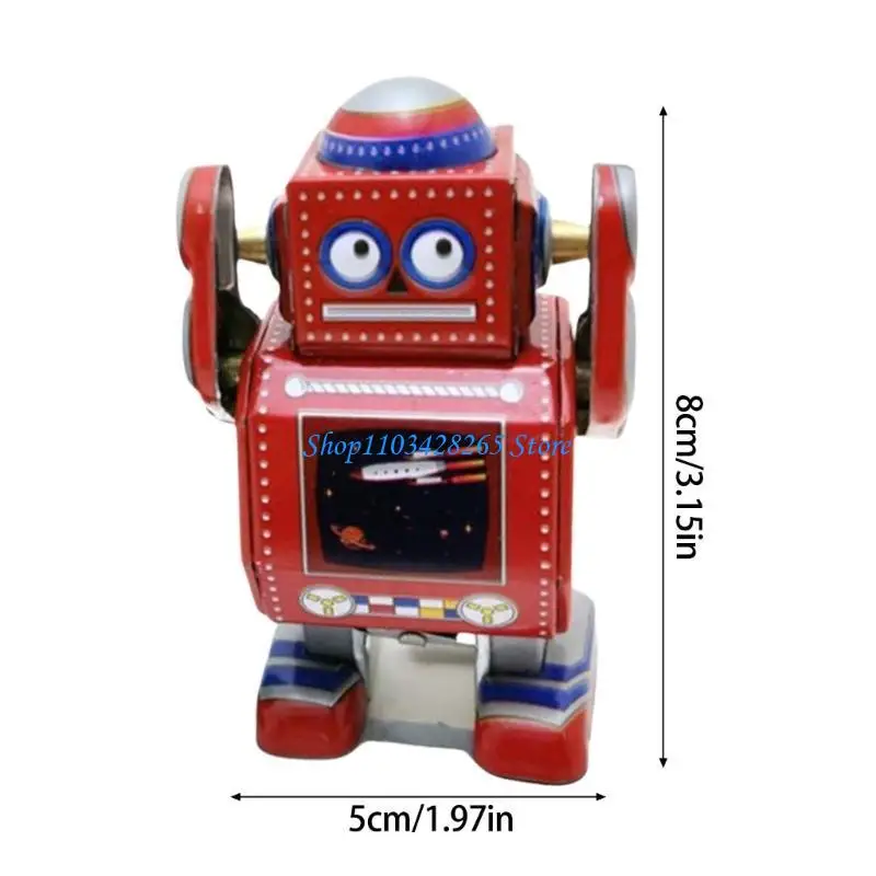 G2TE hoài cổ robot mô hình đồ chơi vui nhộn robot robot figurine trẻ món quà sinh nhật đồ chơi đồ chơi đồ chơi trang trí sự