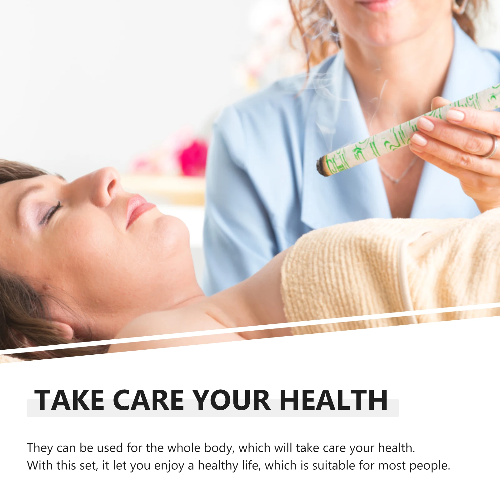 

1pc Skin Friendly Cotton Moxa Heat Pack Retro Moxibustion Burner Box Smokeless Acupuncture Therapy Warm Acupoint Massage Holder