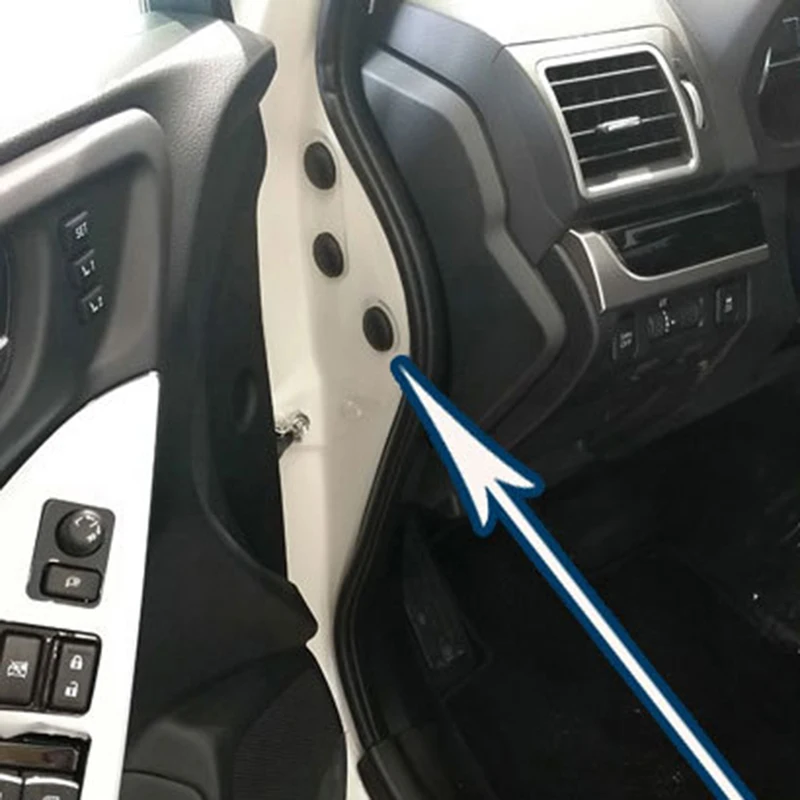 1Set serratura auto viti antiruggine tappo adesivi copertura protettiva per Subaru XV Forester Legacy Outback BRZ 86 accessori auto