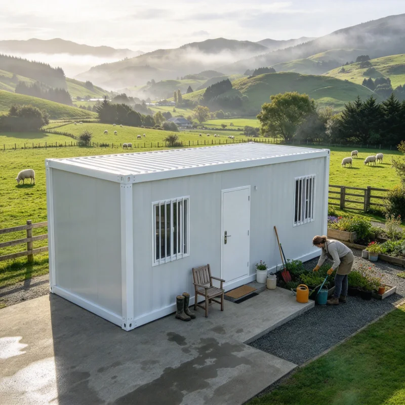 Modular Home Portable Prefabricated Folding House for Residential Accommodation Family Living and 2 3 Bedrooms Use