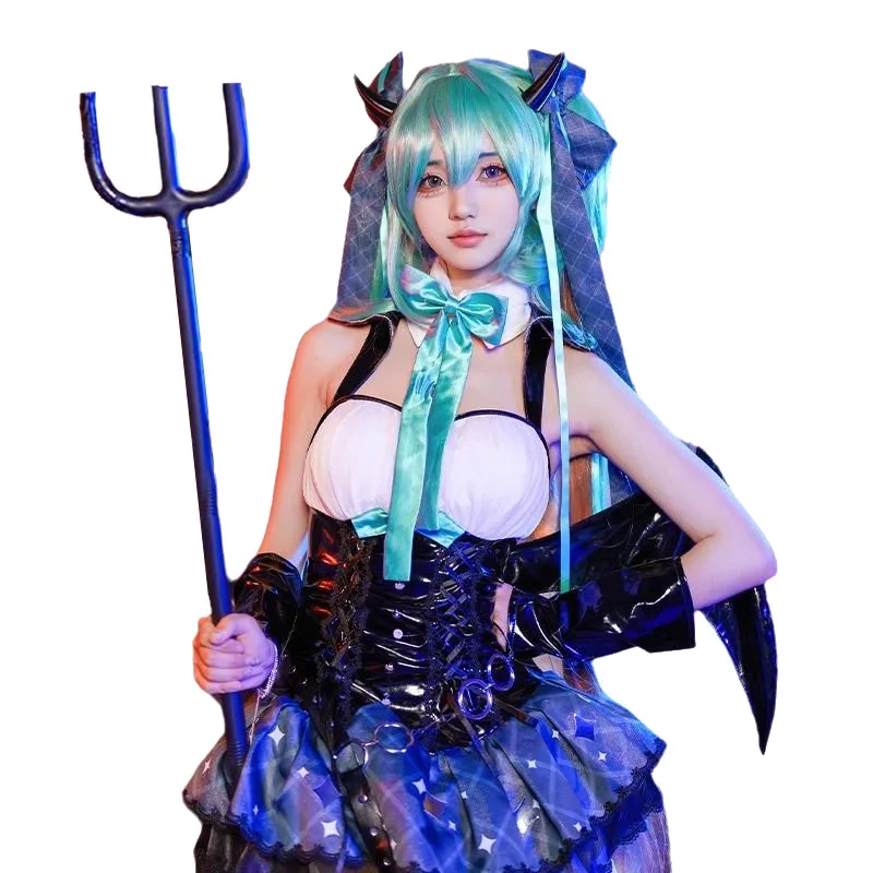 Hatsune Miku Little Raccoon Linked Cosplay Costume Cartoon Two-Dimensional Anime Peripheral Girl High-Value Cosplay Costume