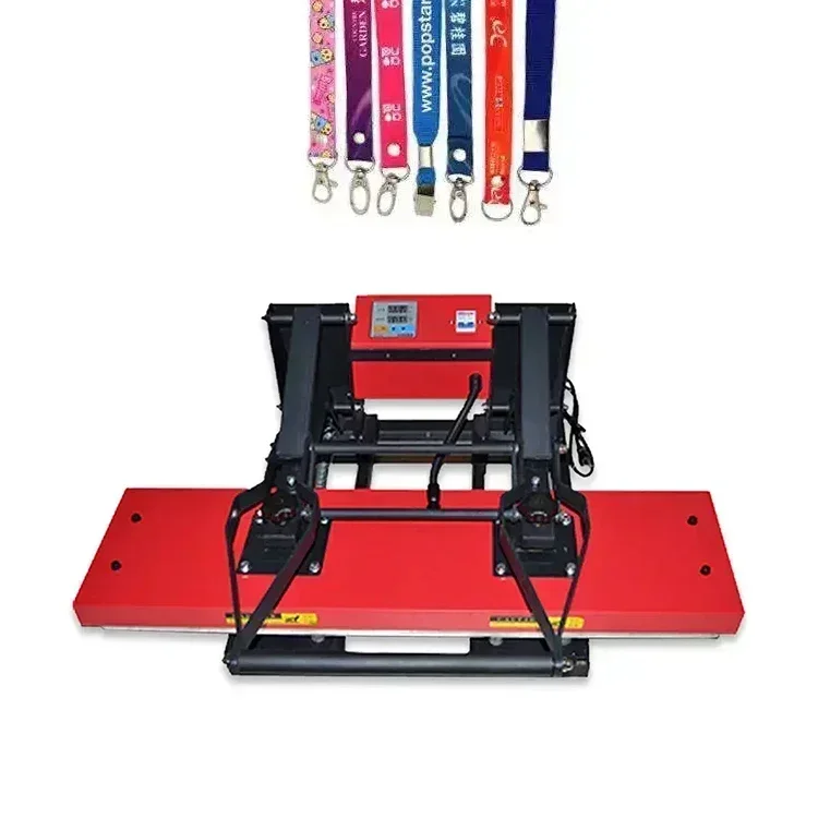 Large Format Heat Press hine T-shirt Printing hine For Lanyard Sublimation Printing