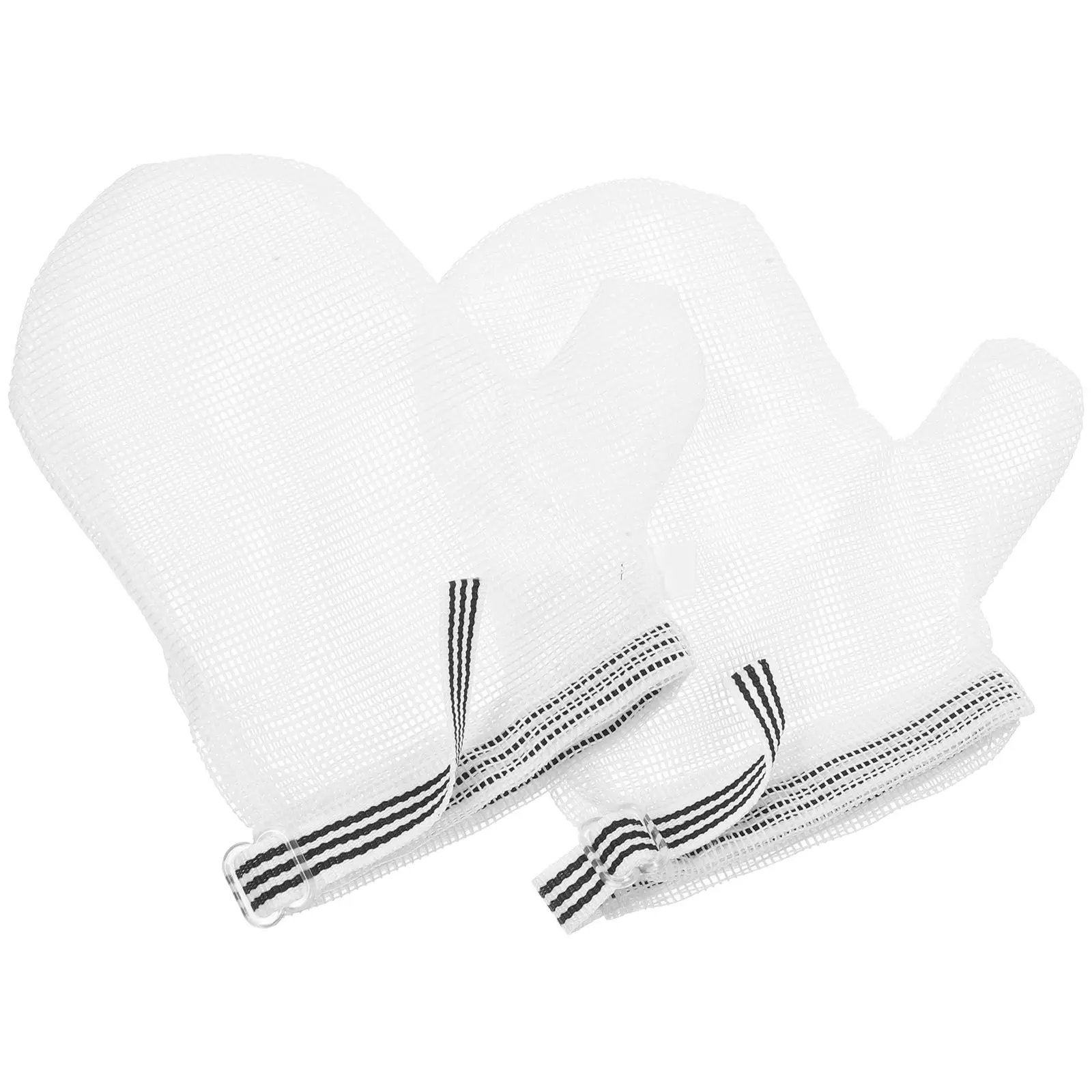 

Anti eating Gloves Thumb Sucking M Size Random Color Quick dry Fabric Mesh Baby Finger Protector No Shrinkage