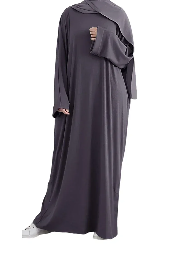 Abaya muçulmana para mulheres, abaya solta, vestidos longos modestos, kaftan marroquino, kaftan marroquino, robe de Turquia, outono