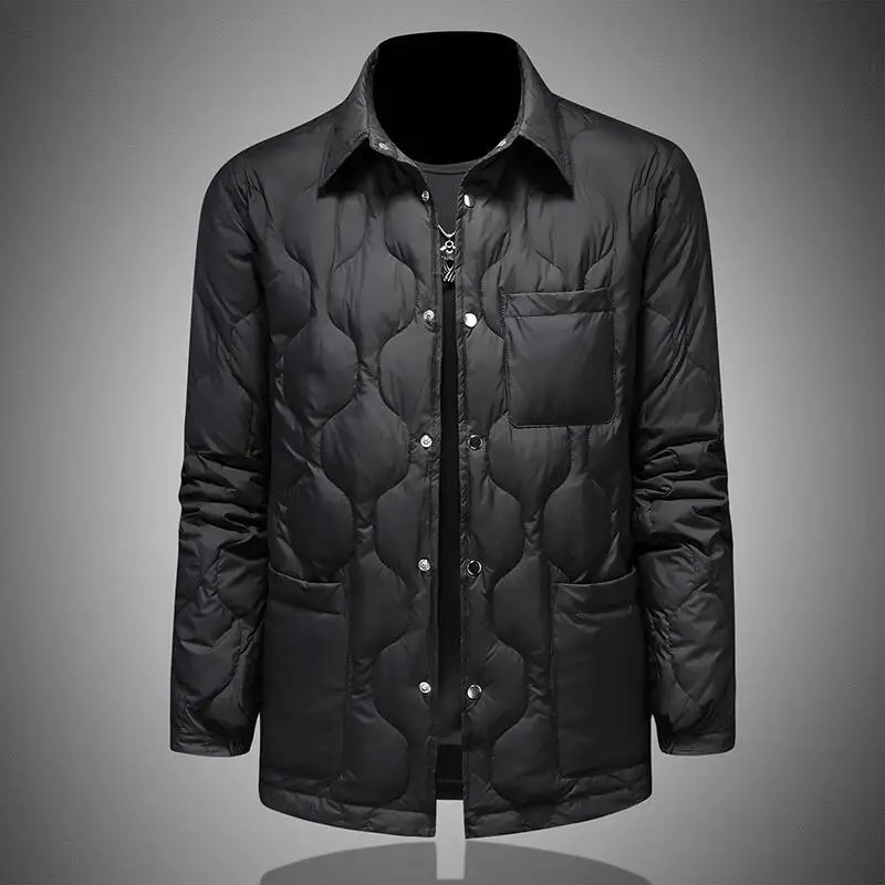 Winter Mens Clothing Top Quality Jackets Solid Color Duck Down Jacket Men Parka Duck Down Jacket Men Jacket Plumas De Hombre