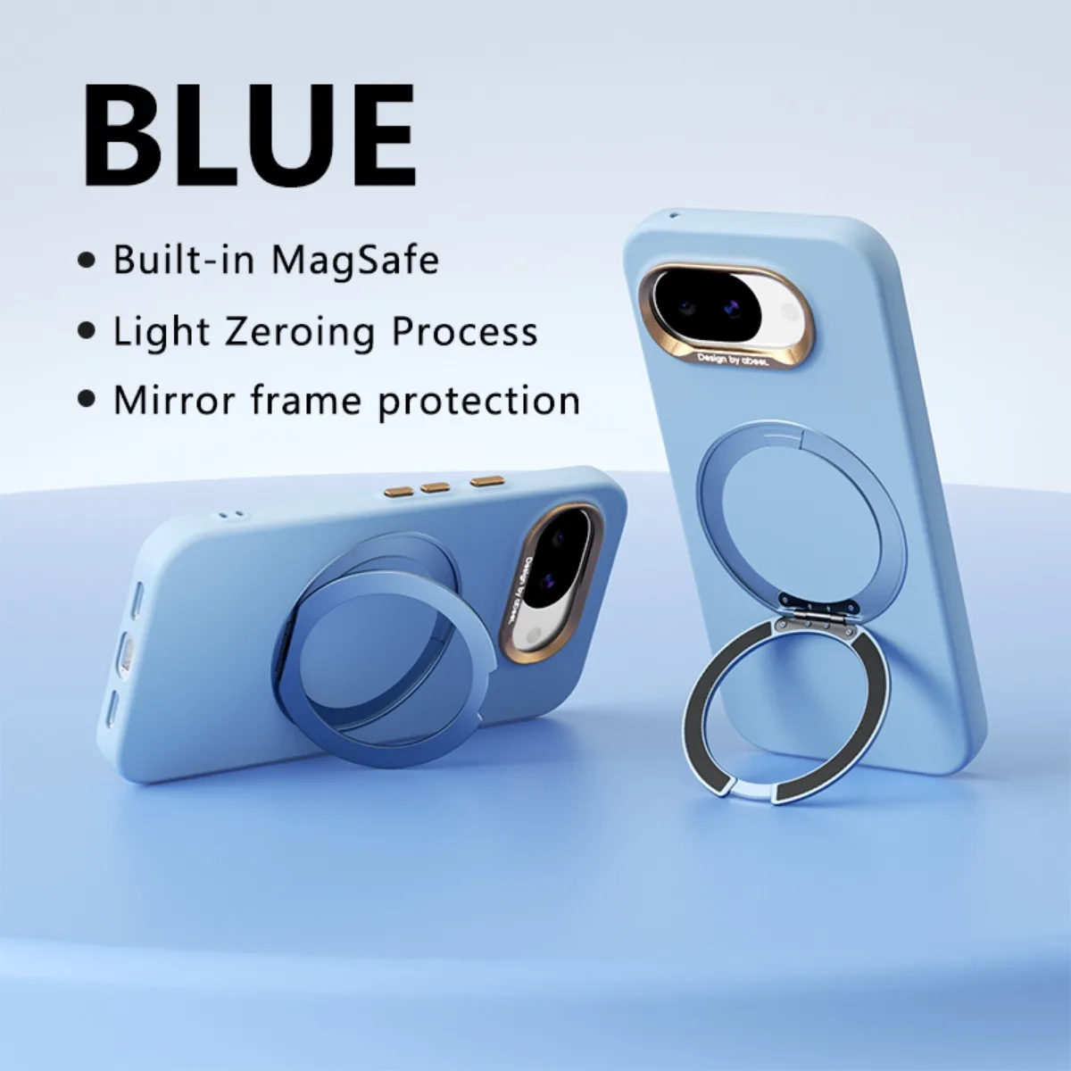 360 Rotating Magnetic Stand Skin Feel Case for Google Pixel 11 10 Pro XL 10A for Magsafe Wireless Charging Shockproof Cover