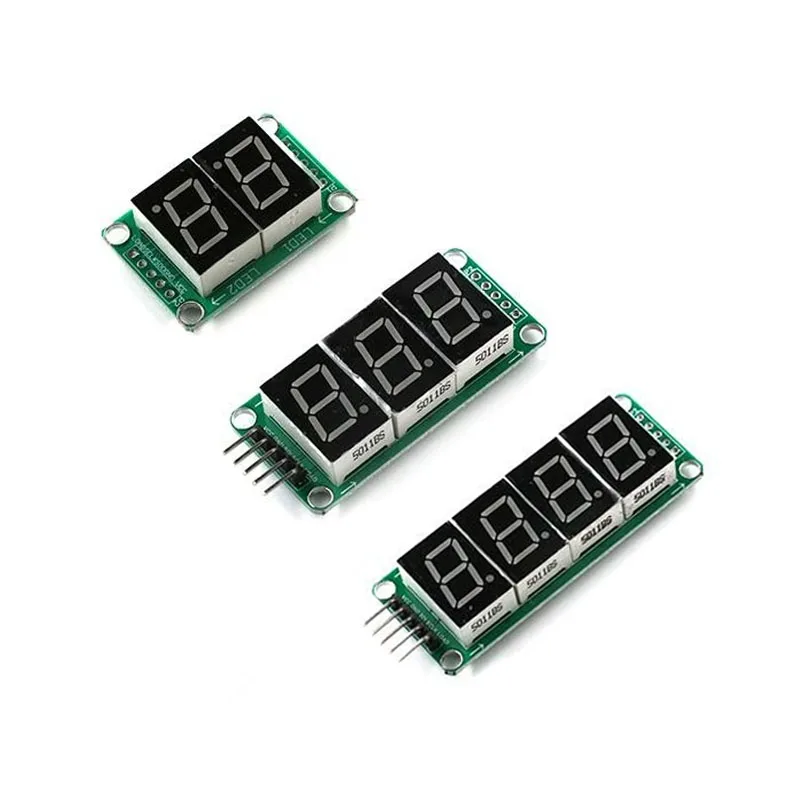 74HC595 2/3/4 цифры, 2-сегментный цифровой трубчатый дисплей, модуль статического привода, можно бесшовное подключить серии с 0,5 дюйма