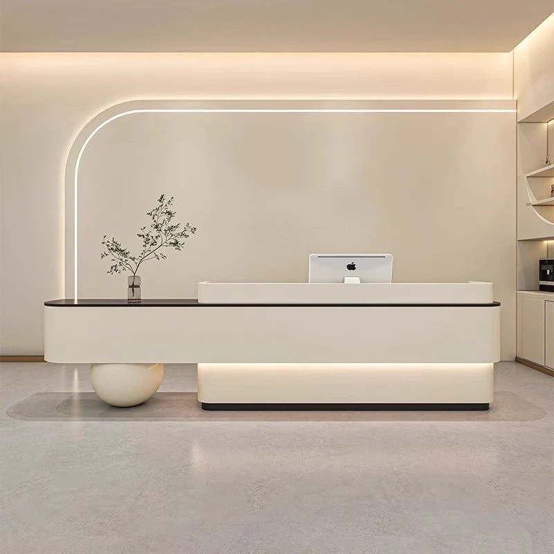 

Salon Beauty Reception Desks Modern Luxury Restaurant Welcome Reception Desks Display Hotel European Bureau Lounge Furniture