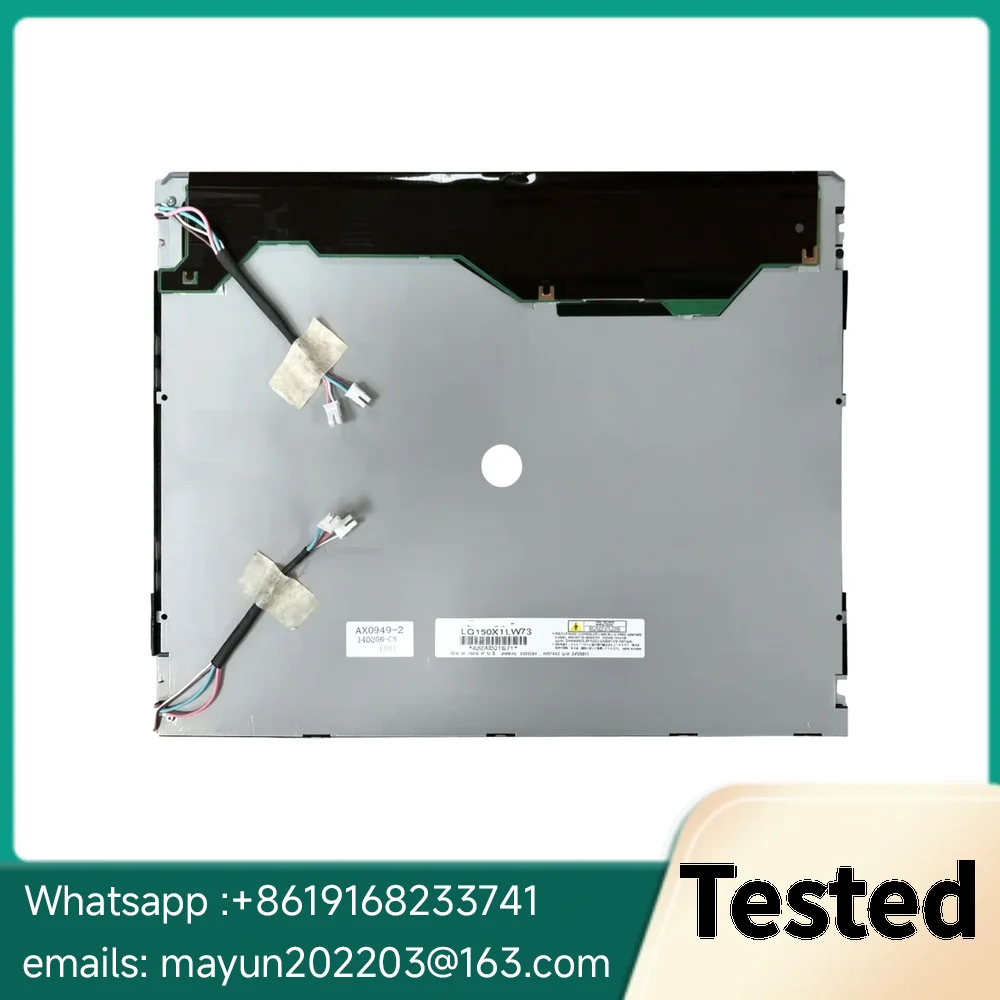 Original Checked 15.0“Inch LQ150X1LW73 Industrial LCD Display Screen Panel 1024x768