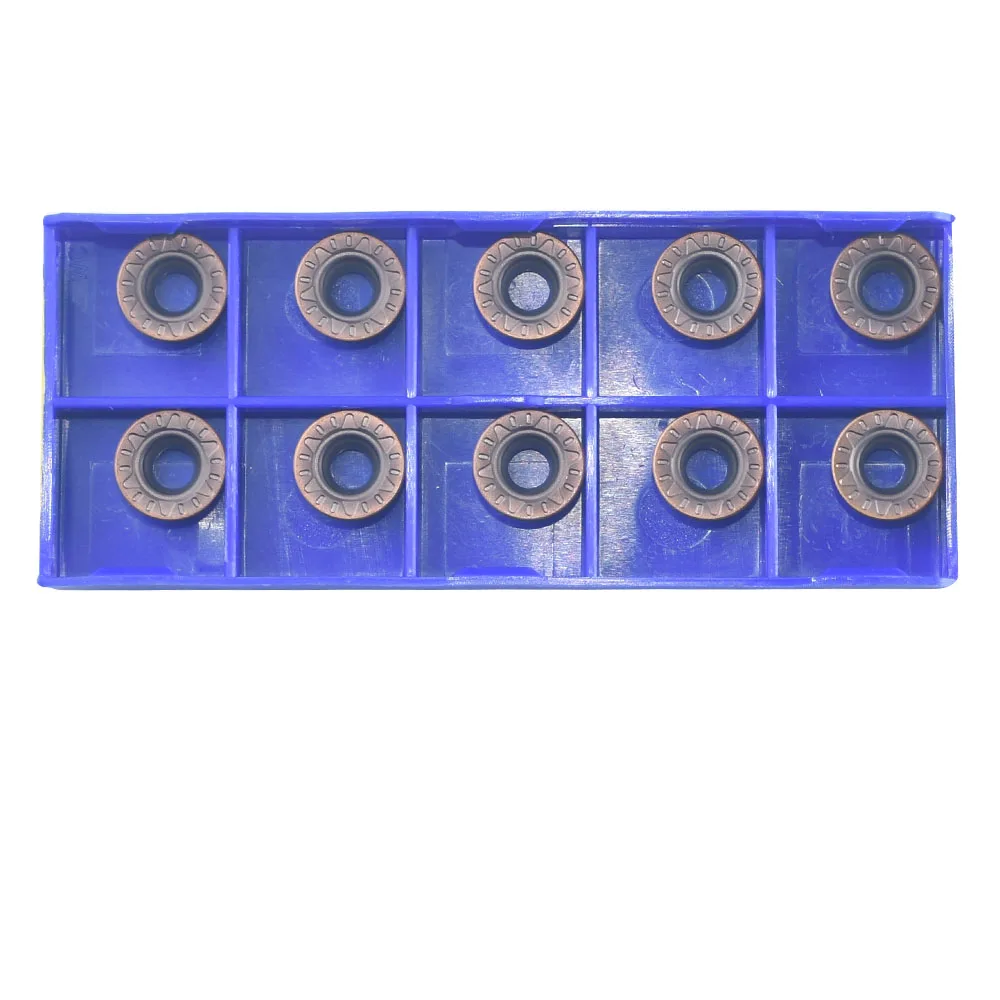 Ban Đầu RPKT1204M0 YBG205 CNC Carbide Xay Miếng Tiện Dụng Cụ Cắt Cho Thép Không Gỉ