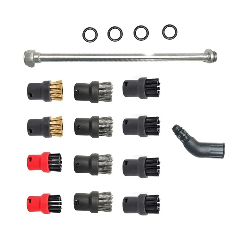 Steam Cleaner Attachments Steam Cleaner Adapter Conversion for SC1 SC2 SC3 SC4 SC5 Steam Cleaner Brush Head-A63M
