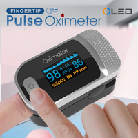 KIUZOU Finger Pulse Oximeter SPO2 PR PI RR Blood Oxygen Saturation Meter Heart Rate Monitor OLED Oximetro De Dedo