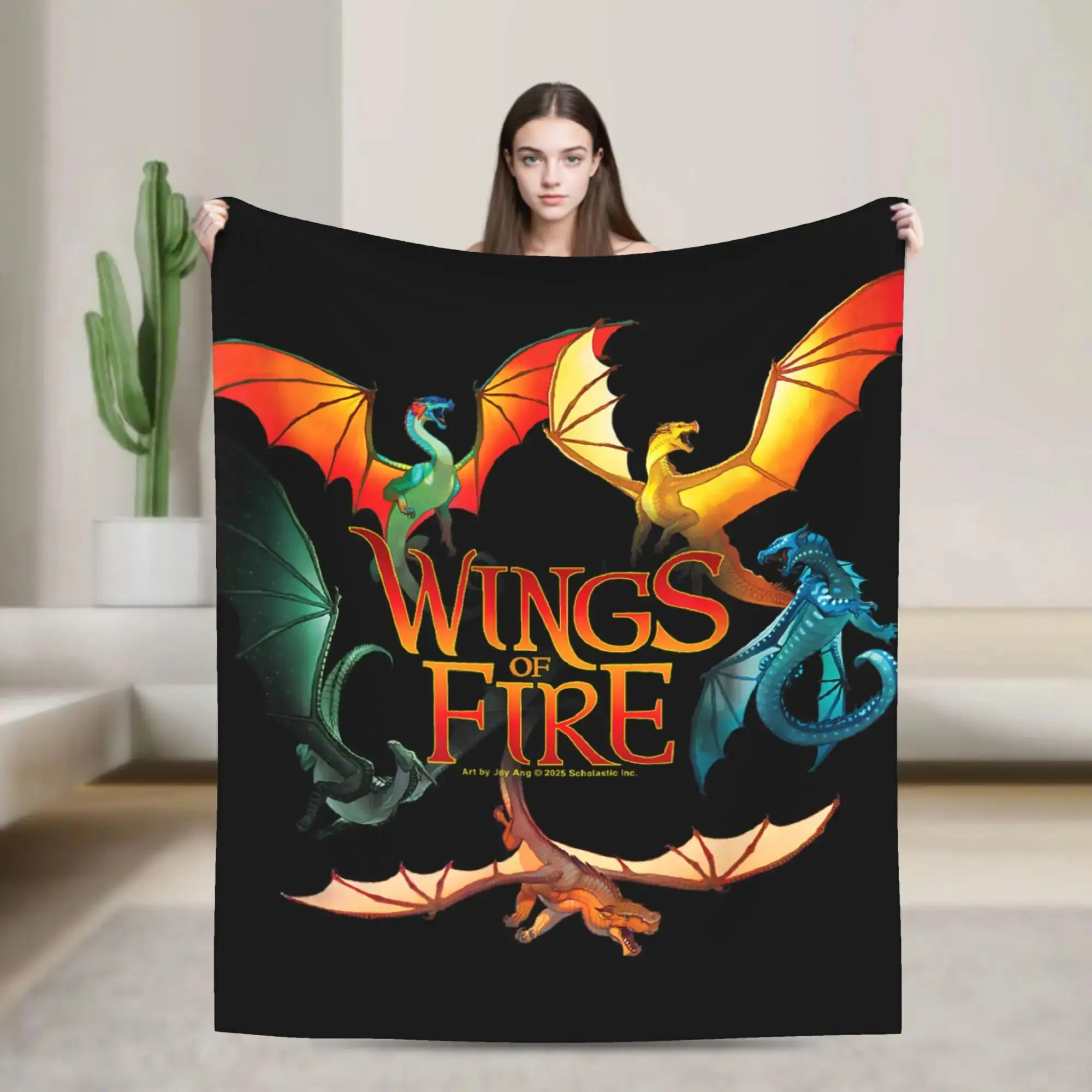 

Плюшевое одеяло Wings of Fire Dragon Circle, очень мягкое, для детей, пушистое фланелевое покрывало для дивана, кресла, кровати