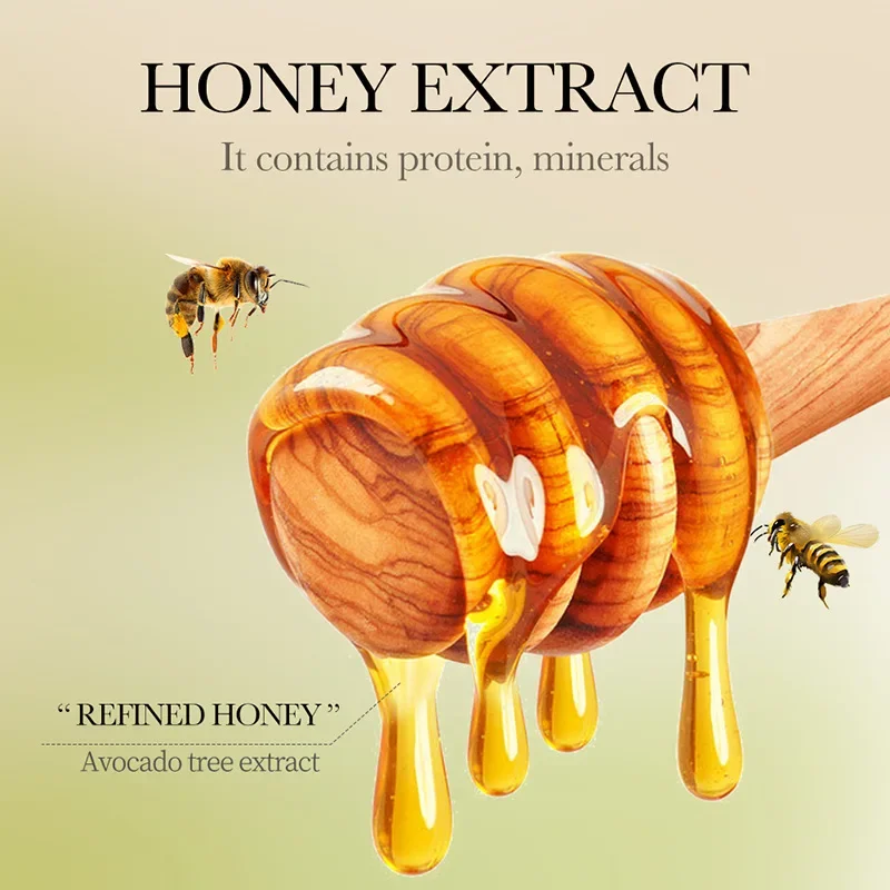 BIOAQUA فيتامين E العسل بلسم الشفاه ترطيب مكافحة تكسير مغذي مغذي أحمر الشفاه الشفاه منتجات العناية بالبشرة #3