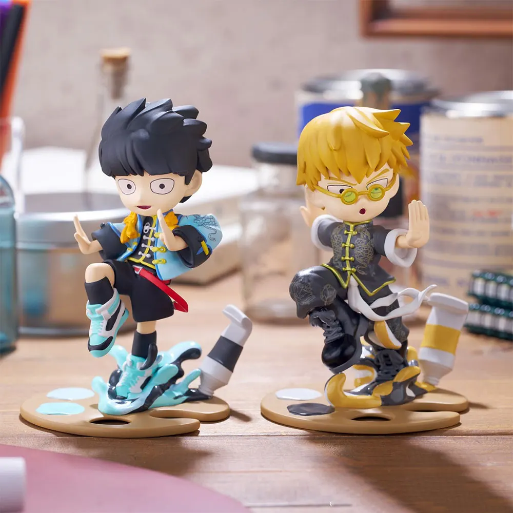 12CM Anime mobpsycho100 III Figura Reigen Arataka Stand Modello di animazione Giocattoli Collezione di regali Decorazione Ornamenti PVC