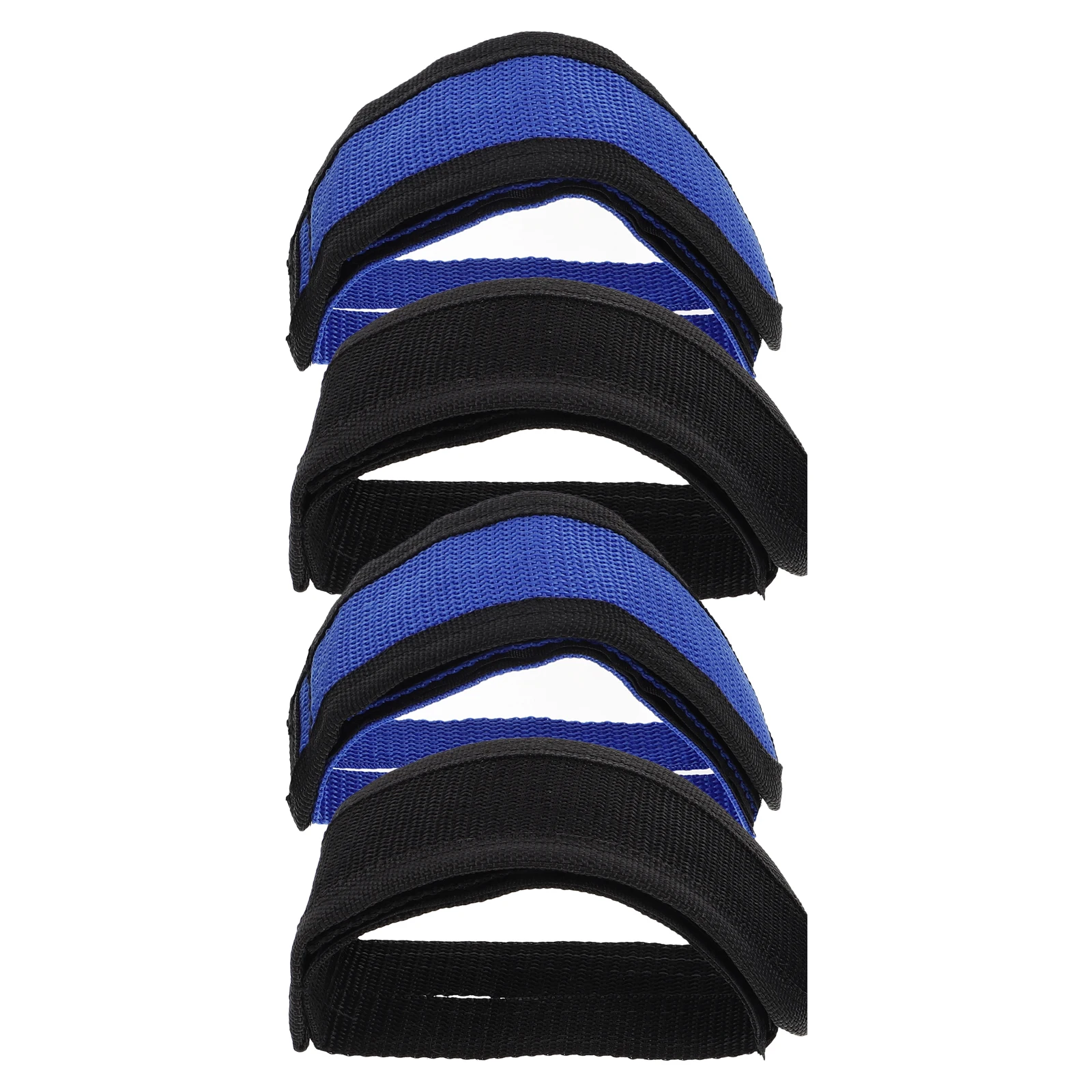 

4pcs Cycling Pedal Durable Polyester Universal Bicycle Pedal Straps Anti-Slip Adjustable Toe Straps For Fixed Gear