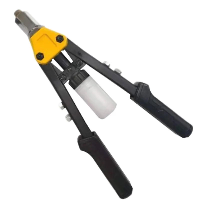 برشام بندقية مقبض مزدوج الثقيلة مسدس مسامير الصف الصناعي الأدوات المنزلية التثبيت اليدوي