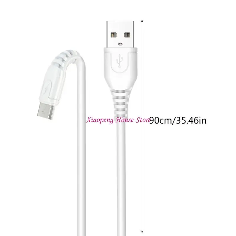 CALIDAD USB C A USB conector recto cable carga Cable USB 77JC