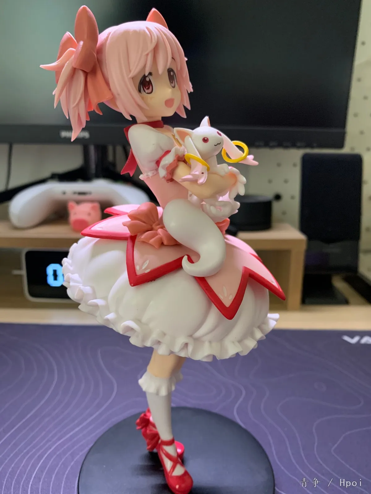 Puella Magi Madoka Magica Anime Figure Kaname Madoka Action Figure Tamaki Iroha Figures Kawaii Figurine Pvc Ornament Toy 24cm