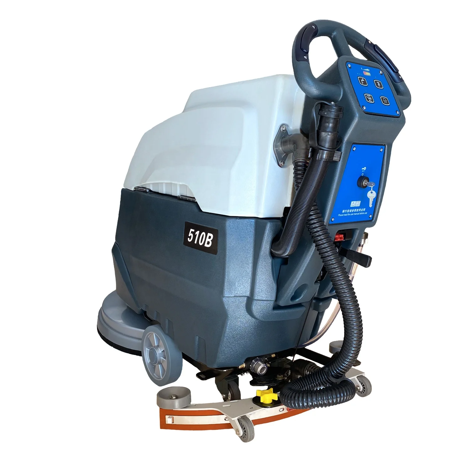 MLEE-510B Church Villa Cleaning macshine Wet Dry Concrete Epoxy Tiles Automatic Floor Scrubber Dryer