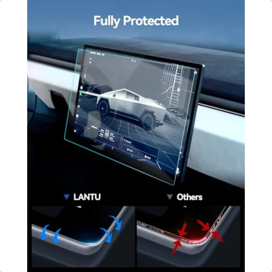 Matte Screen Protector for Hyundai Tucson 2022 2023 2024 XRT N Line Limited SEL Convenience SEL Accories Navigation Touchscreen