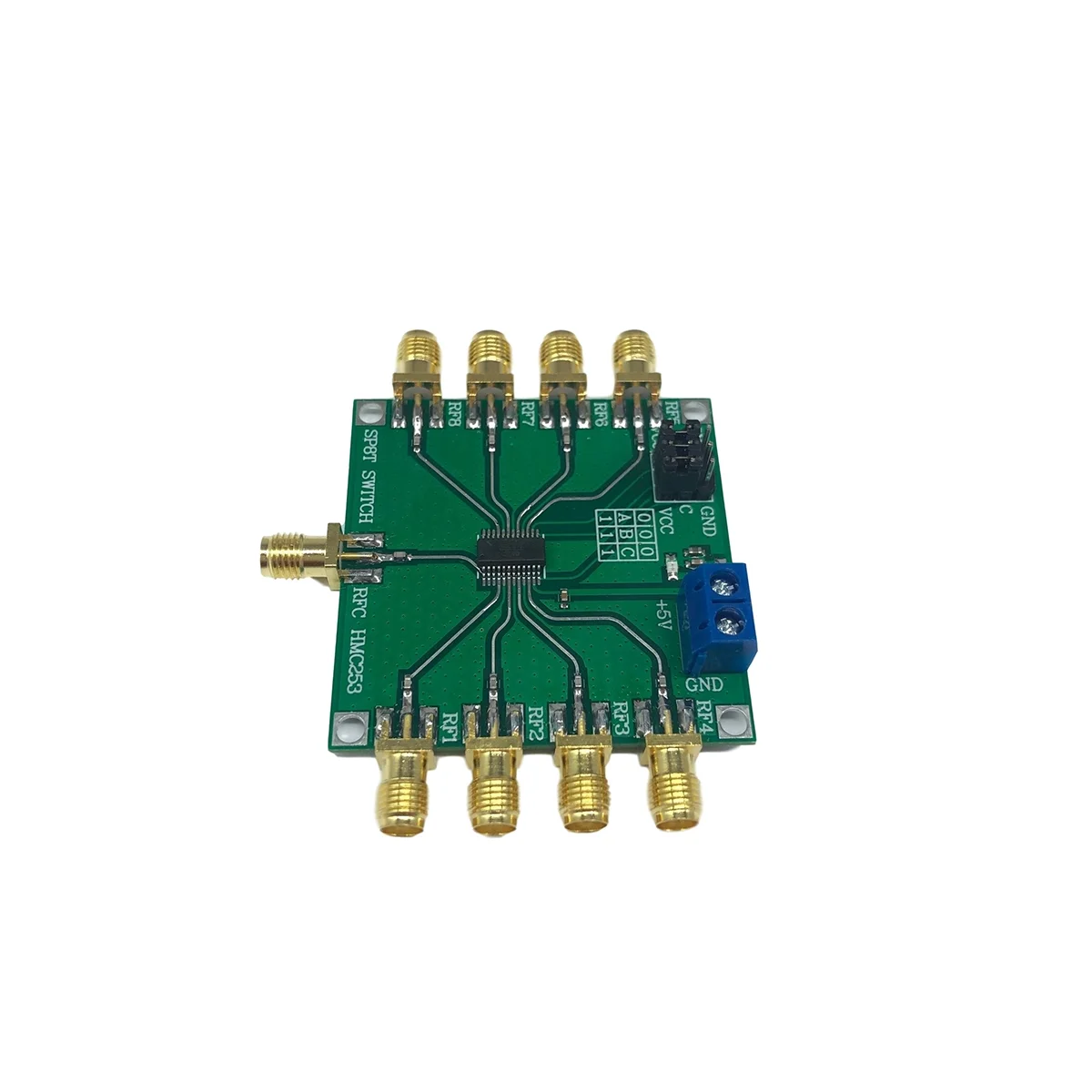 HMC253 DC-2.5 GHz Multifunction RF Single Pole Eight Throw Switch Rf Switch Channel Select Antenna Module