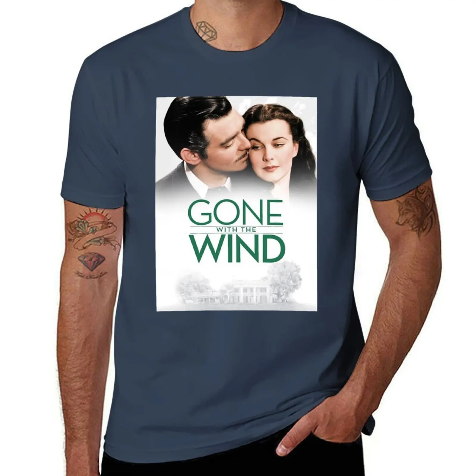 Ideia de presente: camiseta leve e casual de verão com estampa do filme O Vento Levou-Nos Todos, The Og Southern Belle Scarlett O'Hara