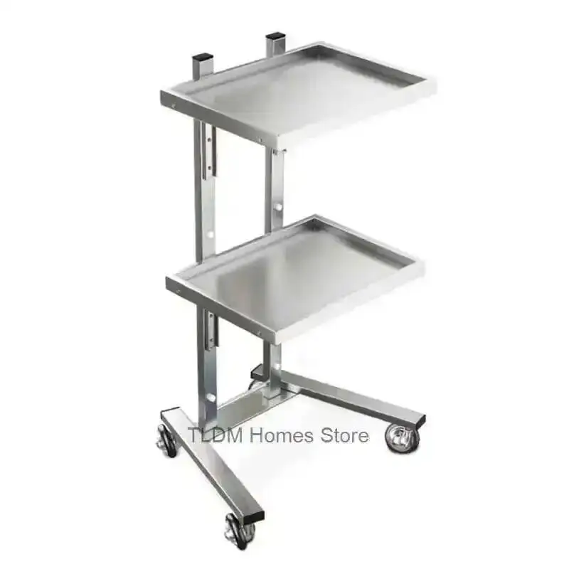 

Shop Multi-purpose Beauty Barber Tool Cart Cart with Wheels Perm 트롤리 Dyeing Tool Trolley Light luxury Gold Iron Small Cart