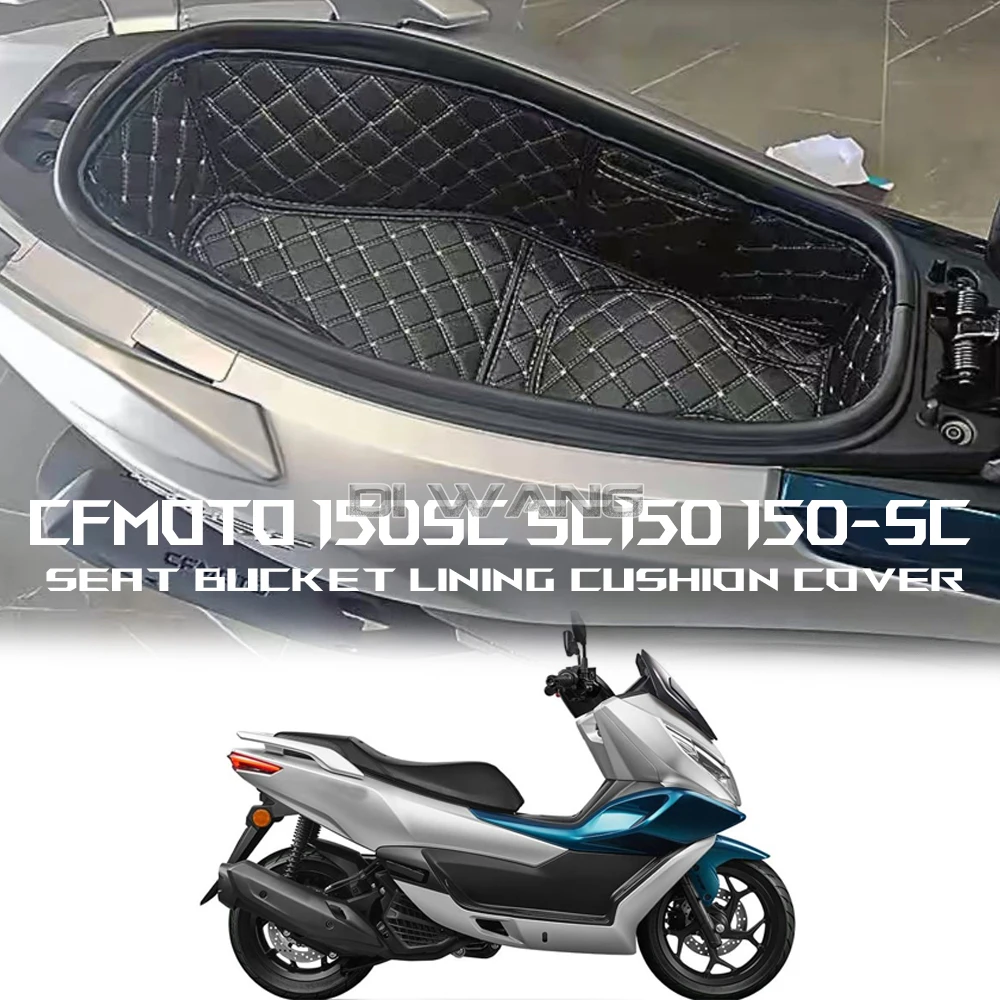 

FOR CFMOTO 150SC SC150 150-SC Seat Bucket Pad Motorcycle Seat Bucket Lining Seat Cushion Cover Modified Accessories Decoration