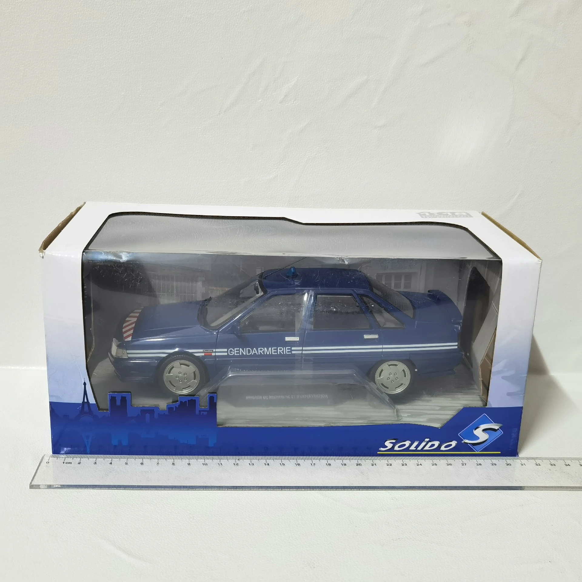 

Diecast SOLIDO 1/18 Scale RENAULT 21 TURBO BRI 1992 G4 M2O6N2 Alloy Car Model